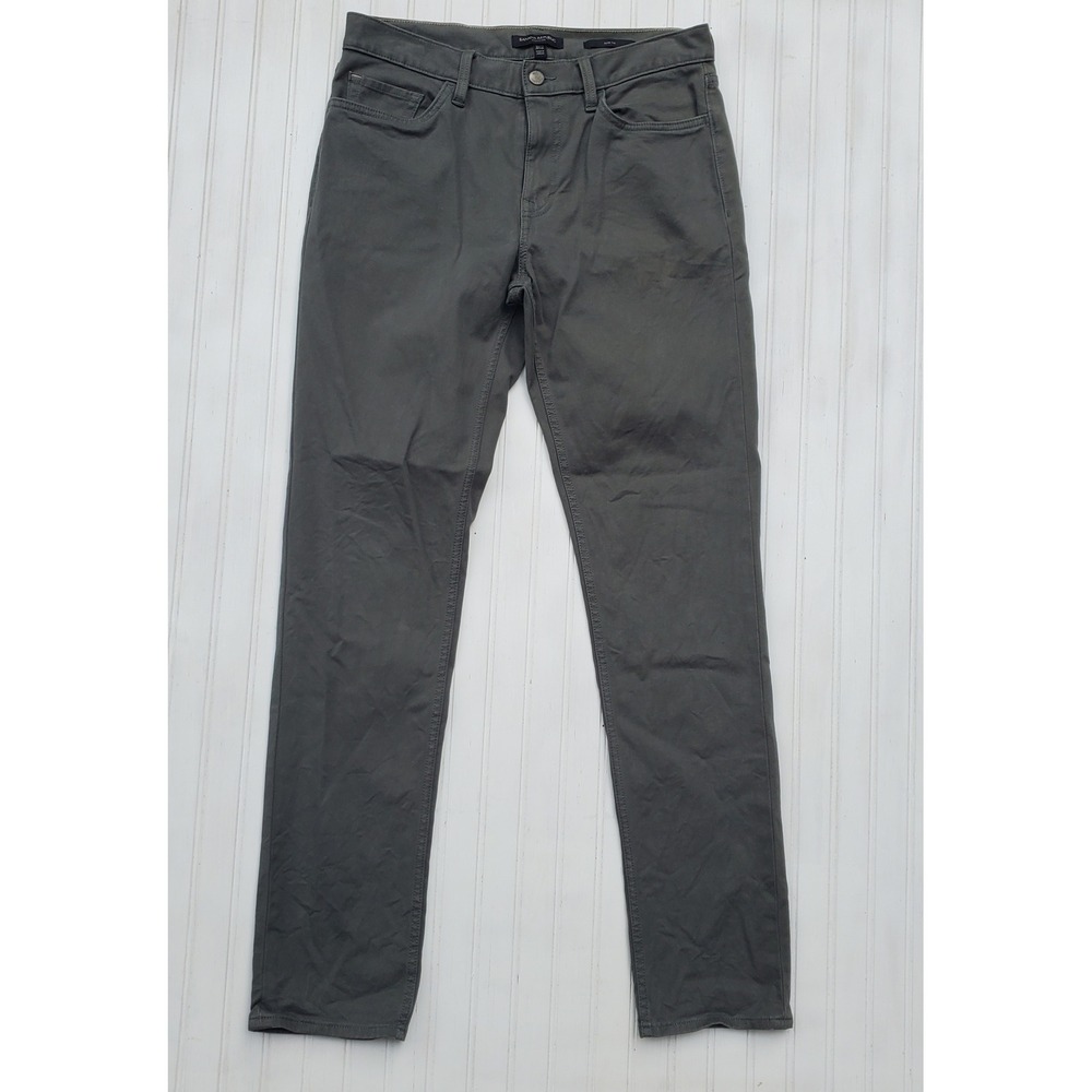 Banana Republic Traveler Pants Mens 30x32 Slim Fit Chino Cotton Stretch